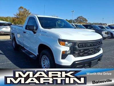 2022 Chevrolet Silverado 1500 4X4 Work Truck 2DR Regular Cab 8 FT. LB