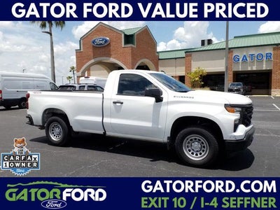 2024 Chevrolet Silverado 1500 4X4 Work Truck 2DR Regular Cab 8 FT. LB