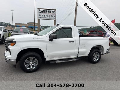 2024 Chevrolet Silverado 1500 4X4 Work Truck 2DR Regular Cab 8 FT. LB