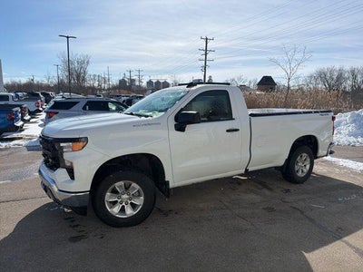 Photo of a 2025 Chevrolet Silverado 1500 4X4 Work Truck 2DR Regular Cab 8 FT. LB for sale