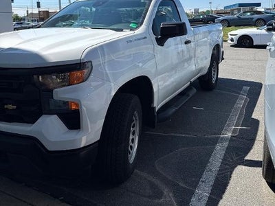 Photo of a 2025 Chevrolet Silverado 1500 4X4 Work Truck 2DR Regular Cab 8 FT. LB for sale