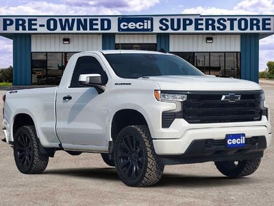 Photo of a 2026 Chevrolet Silverado 1500 4X4 Work Truck 2DR Regular Cab 6.6 FT. SB for sale