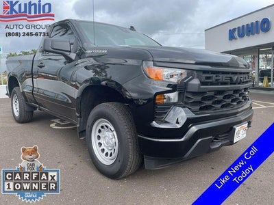 Photo of a 2025 Chevrolet Silverado 1500 4X4 Work Truck 2DR Regular Cab 8 FT. LB for sale