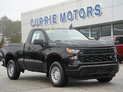 Photo of a 2025 Chevrolet Silverado 1500 4X4 Work Truck 2DR Regular Cab 8 FT. LB for sale