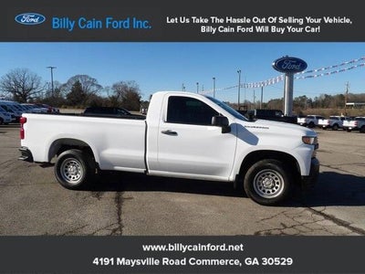 2021 Chevrolet Silverado 1500 4X2 Work Truck 2DR Regular Cab 8 FT. LB