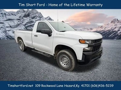 2021 Chevrolet Silverado 1500 4X4 Work Truck 2DR Regular Cab 8 FT. LB