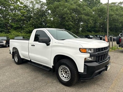 2021 Chevrolet Silverado 1500 4X4 Work Truck 2DR Regular Cab 8 FT. LB