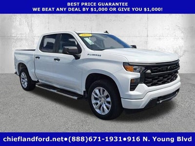 2022 Chevrolet Silverado 1500 4X2 Custom 4DR Crew Cab 5.8 FT. SB