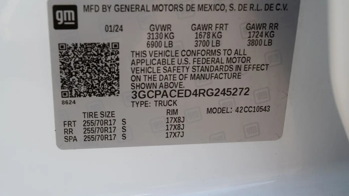 2024 Chevrolet Silverado 1500 LT