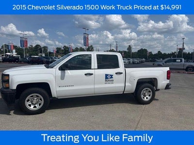 2015 Chevrolet Silverado 1500 4X2 Work Truck 4DR Crew Cab 5.8 FT. SB