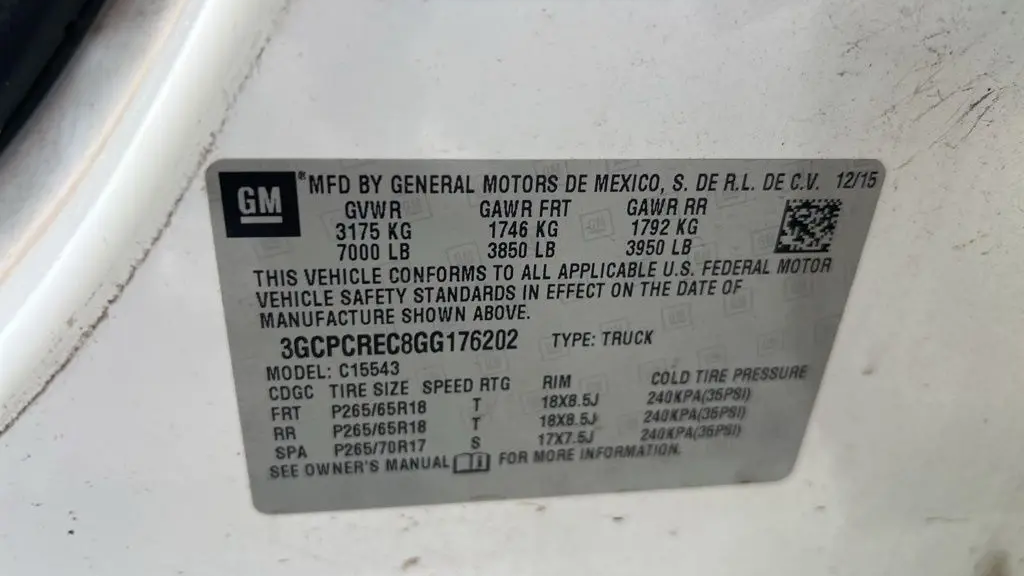 2016 Chevrolet Silverado 1500 LT