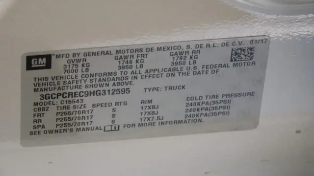 2017 Chevrolet Silverado 1500 LT