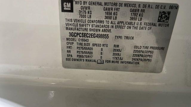 2014 Chevrolet Silverado 1500 LTZ