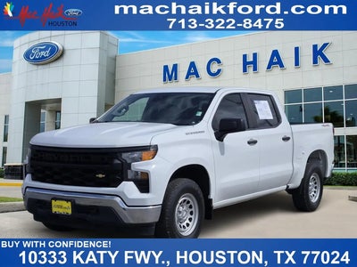 2023 Chevrolet Silverado 1500 4X4 Work Truck 4DR Crew Cab 5.8 FT. SB