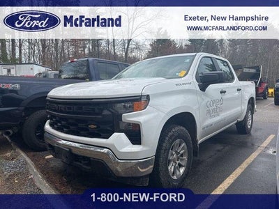 2023 Chevrolet Silverado 1500 4X4 Work Truck 4DR Crew Cab 5.8 FT. SB