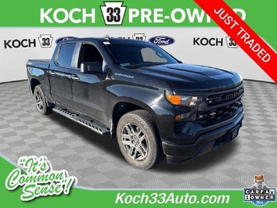 2024 Chevrolet Silverado 1500 4X4 Custom 4DR Crew Cab 5.8 FT. SB
