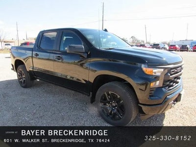2024 Chevrolet Silverado 1500 4X4 Custom 4DR Crew Cab 5.8 FT. SB