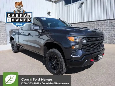 2023 Chevrolet Silverado 1500 4X4 Custom Trail Boss 4DR Crew Cab 5.8 FT. SB