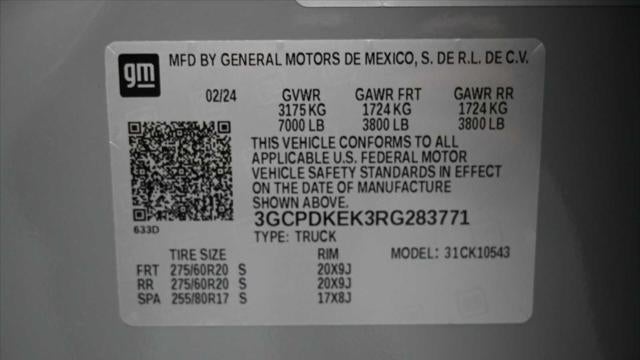 2024 Chevrolet Silverado 1500 LT