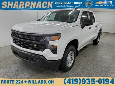 Photo of a 2025 Chevrolet Silverado 1500 4X4 Work Truck 4DR Crew Cab 5.8 FT. SB for sale