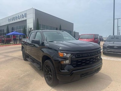 Photo of a 2025 Chevrolet Silverado 1500 4X4 Custom 4DR Crew Cab 5.8 FT. SB for sale