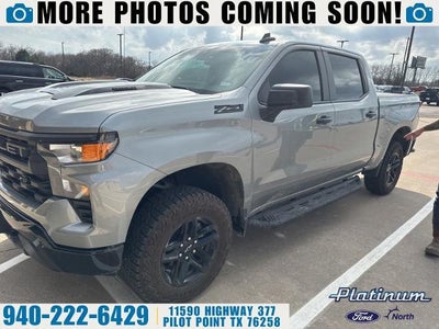 2025 Chevrolet Silverado 1500 4X4 Custom Trail Boss 4DR Crew Cab 5.8 FT. SB