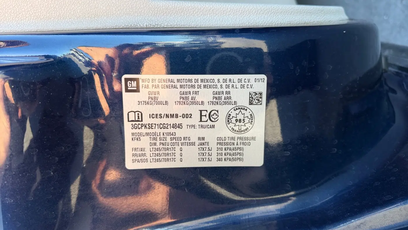 2012 Chevrolet Silverado 1500 LT