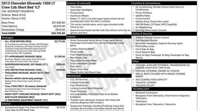 2013 Chevrolet Silverado 1500 LT