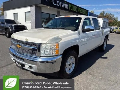 2012 Chevrolet Silverado 1500 4X4 LT 4DR Crew Cab 5.8 FT. SB