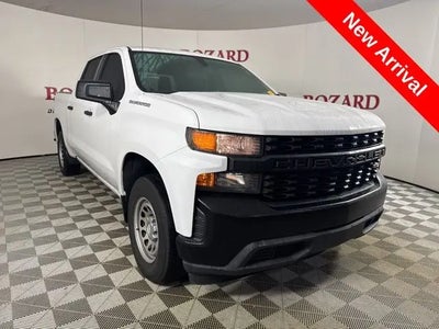 2019 Chevrolet Silverado 1500 4X2 Work Truck 4DR Crew Cab 5.8 FT. SB
