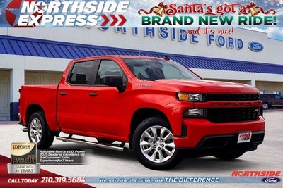 2020 Chevrolet Silverado 1500 4X2 Custom 4DR Crew Cab 5.8 FT. SB