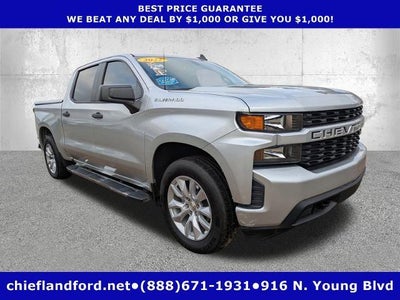 2020 Chevrolet Silverado 1500 4X2 Custom 4DR Crew Cab 5.8 FT. SB