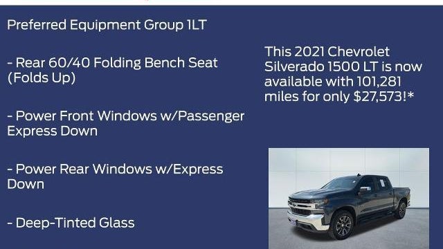 2021 Chevrolet Silverado 1500 LT