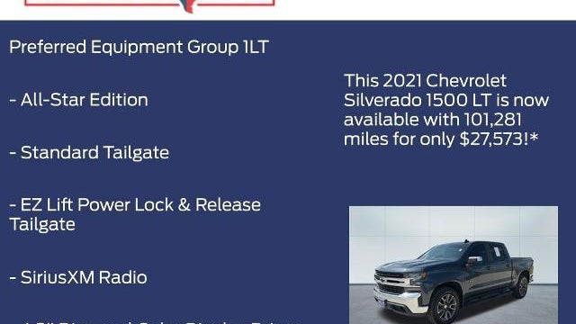2021 Chevrolet Silverado 1500 LT