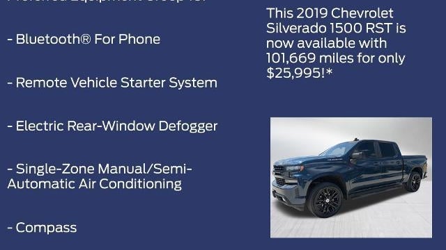 2019 Chevrolet Silverado 1500 RST