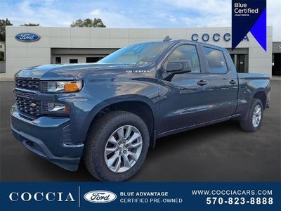 2020 Chevrolet Silverado 1500 4X4 Custom 4DR Crew Cab 5.8 FT. SB