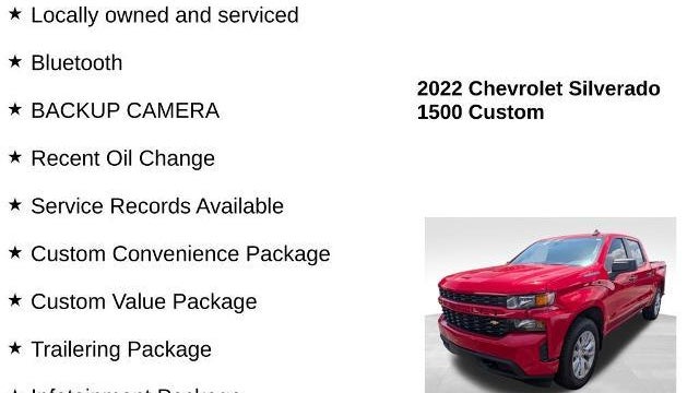 2022 Chevrolet Silverado 1500 Limited Custom