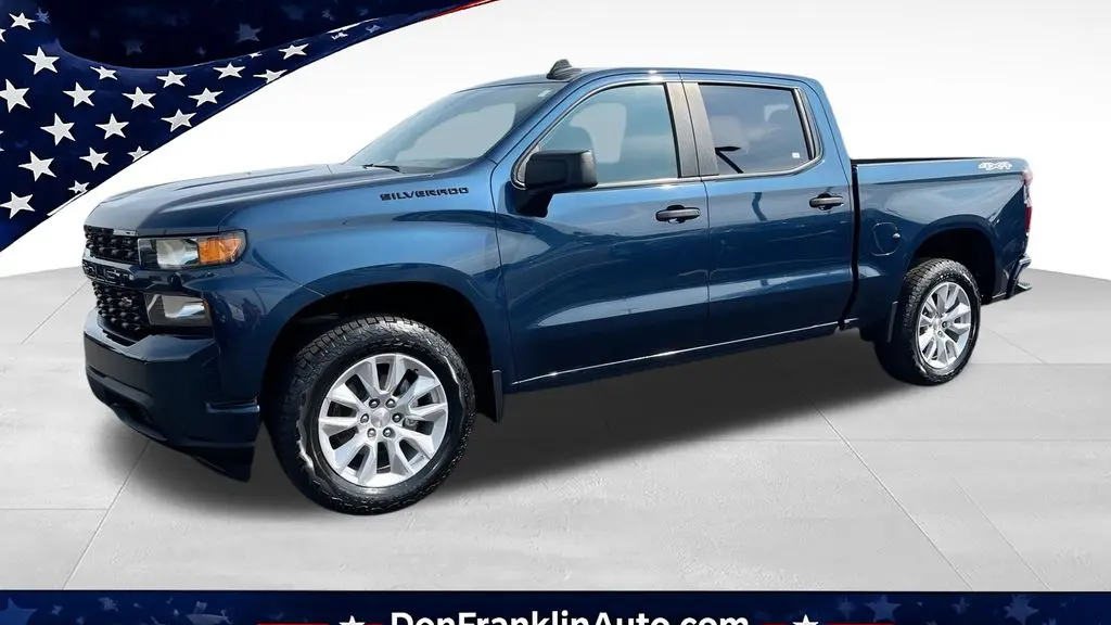 Preowned 2021 Chevrolet Silverado 1500 Custom for Sale