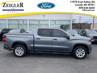 2021 Chevrolet Silverado 1500 4X4 Custom 4DR Crew Cab 5.8 FT. SB