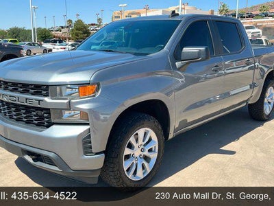 Photo of a 2021 Chevrolet Silverado 1500 4X4 Custom 4DR Crew Cab 5.8 FT. SB for sale