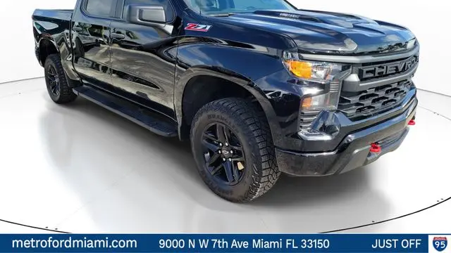Preowned 2024 Chevrolet Silverado 1500 Custom Trail Boss for Sale