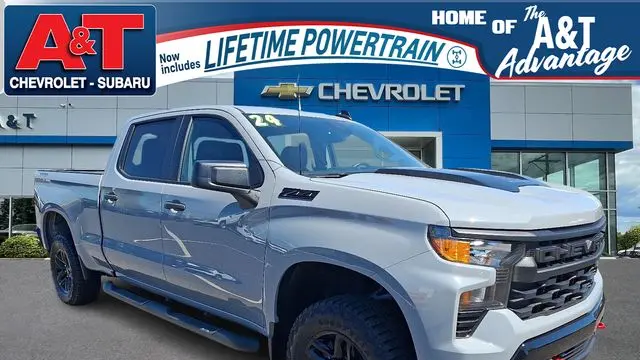 Preowned 2024 Chevrolet Silverado 1500 Custom Trail Boss for Sale