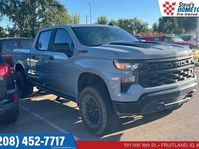 Photo of a 2024 Chevrolet Silverado 1500 4X4 Custom Trail Boss 4DR Crew Cab 5.8 FT. SB for sale