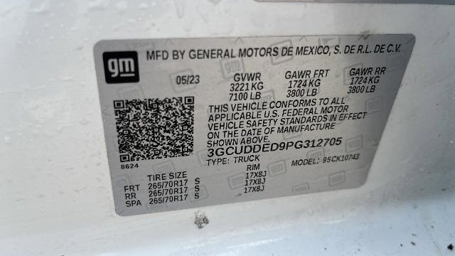 2023 Chevrolet Silverado 1500 LT