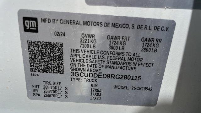 2024 Chevrolet Silverado 1500 LT