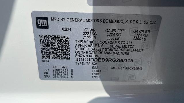2024 Chevrolet Silverado 1500 LT