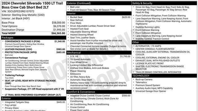 2024 Chevrolet Silverado 1500 LT Trail Boss