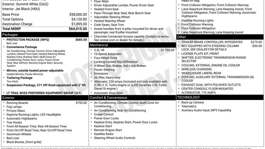 2023 Chevrolet Silverado 1500 LT Trail Boss