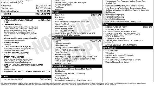 2024 Chevrolet Silverado 1500 LT Trail Boss