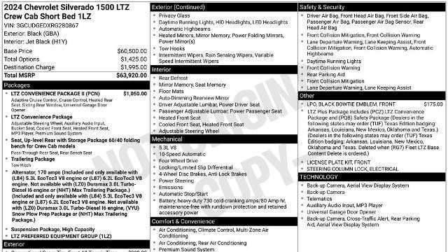 2024 Chevrolet Silverado 1500 LTZ